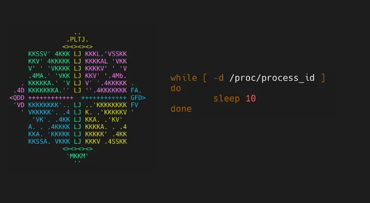 Wait for a non child process to complete in Linux